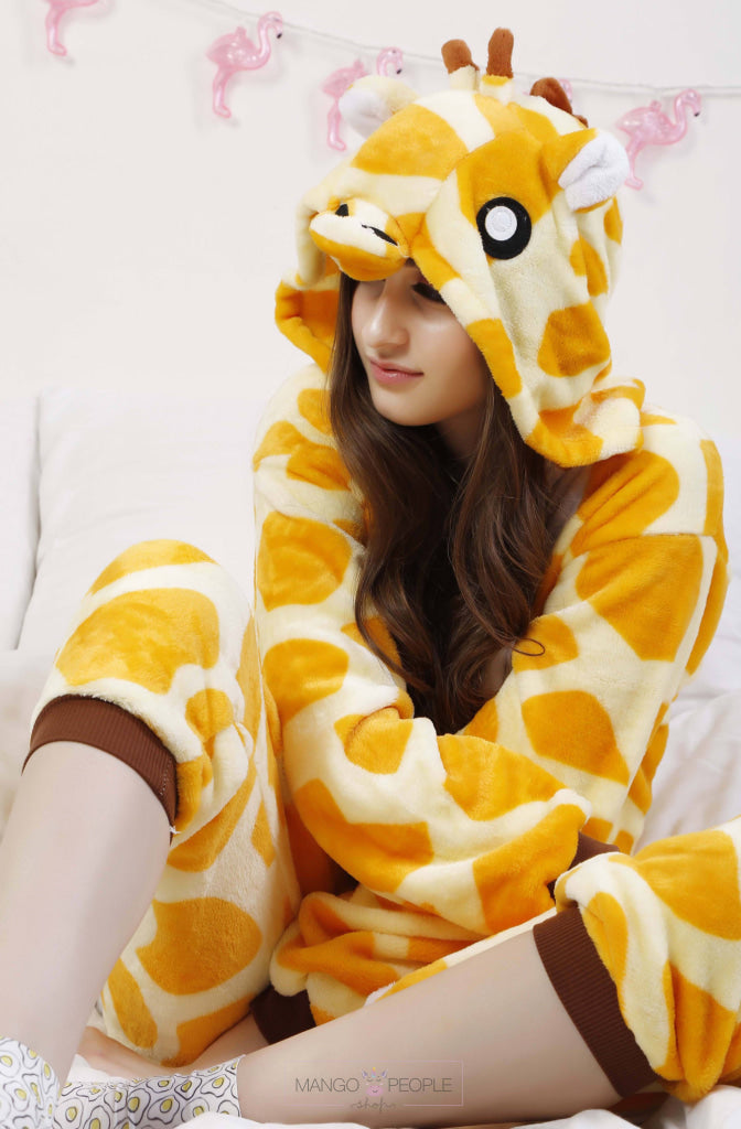 Giraffe onesie online adult