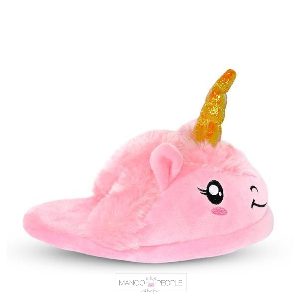 Unicorn slippers size 4 hot sale