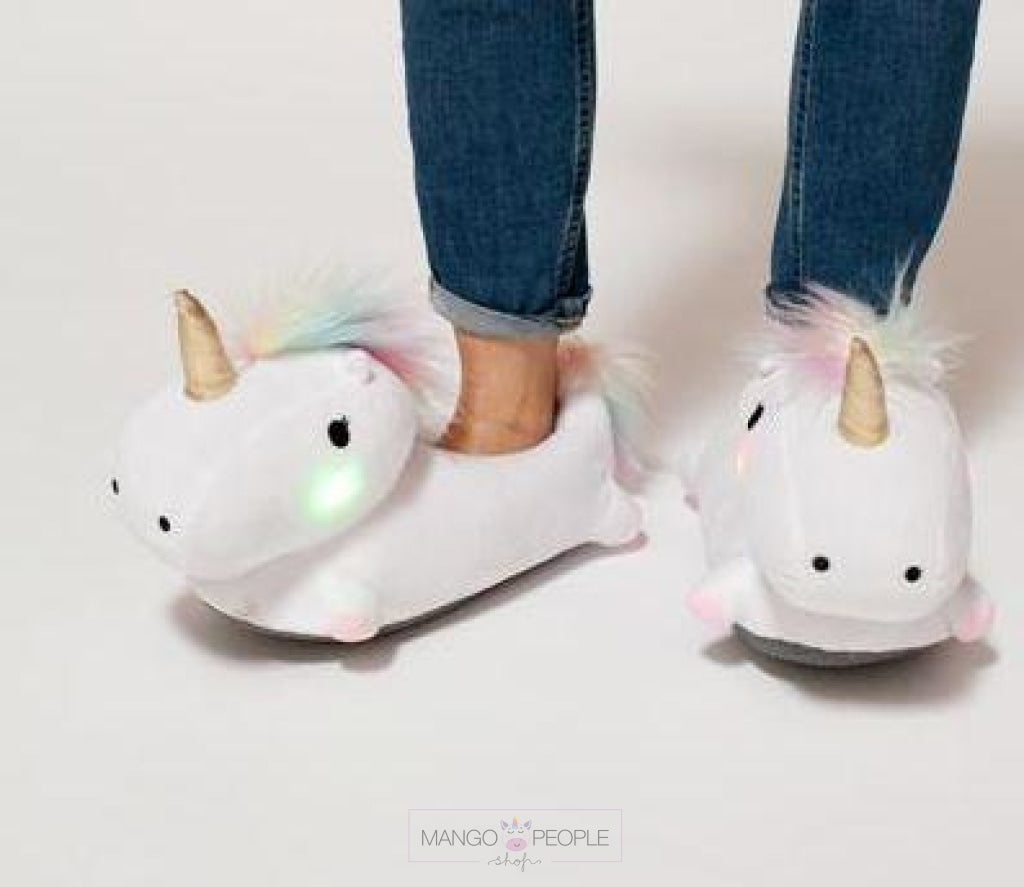 Big unicorn outlet slippers