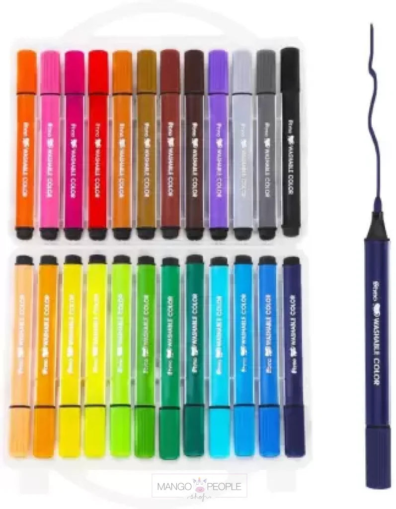 Washable Water Color Pen Set Of 48 Pieces for Coloring, Painting