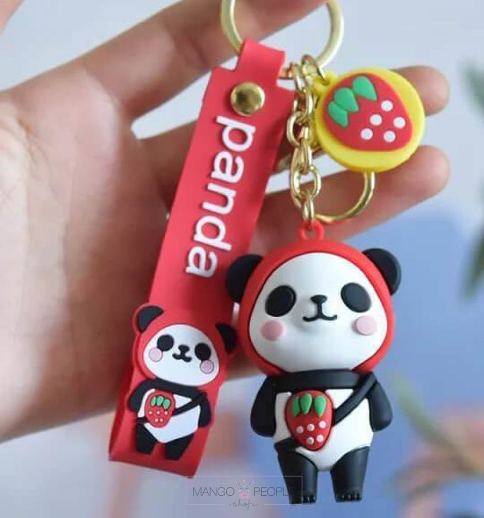 Cute Panda Keychain – Happy Panda Shop