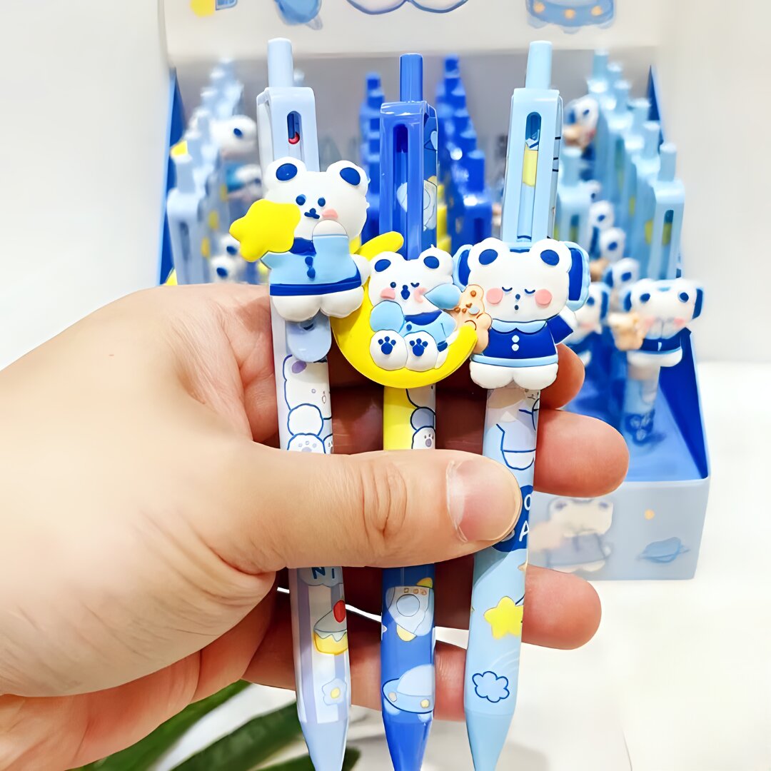 HAPPY DAY KAWAII BEAR GEL PEN