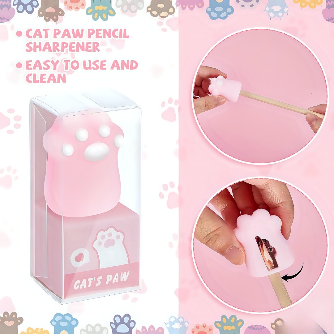 Mini Cat Paw Manual Sharpener