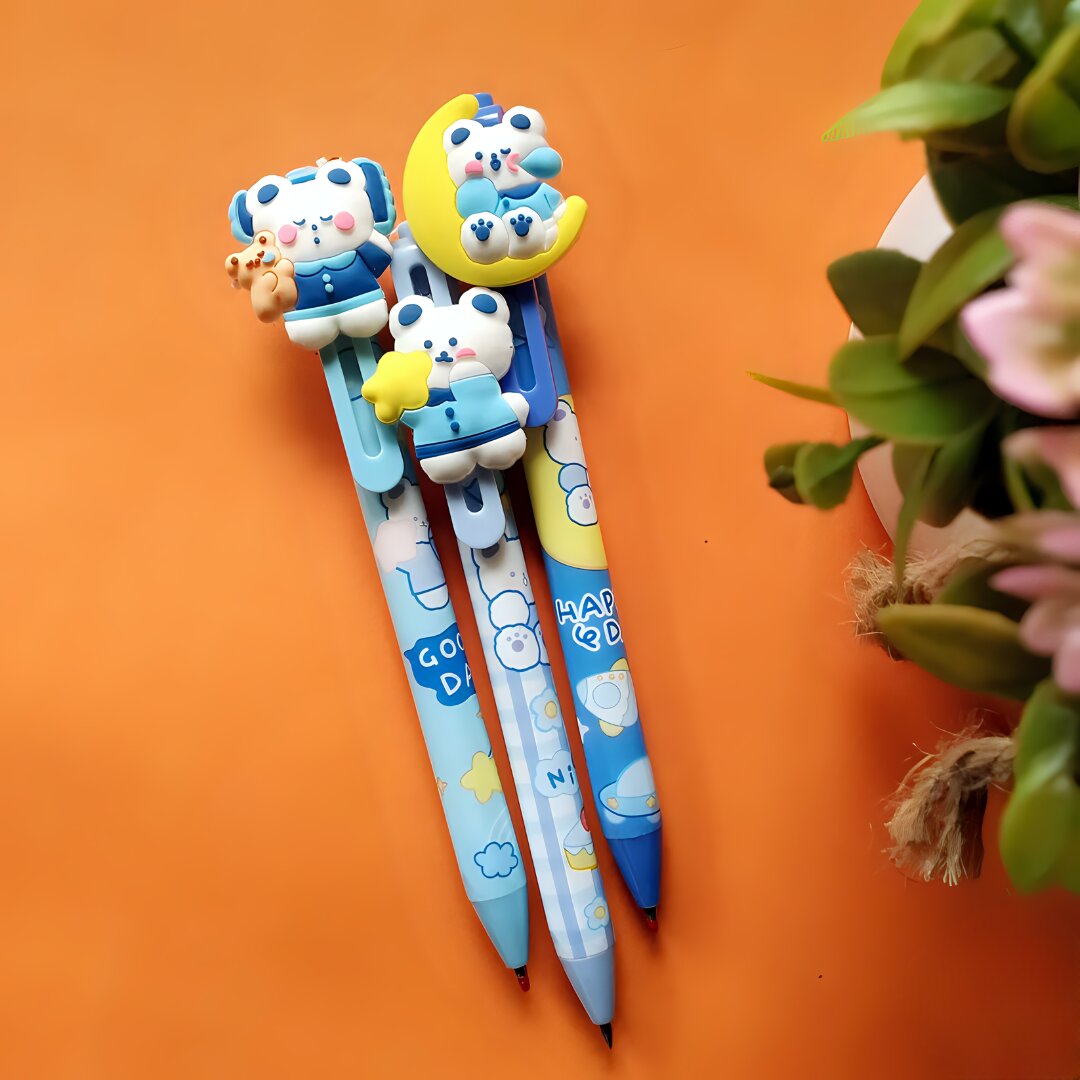 HAPPY DAY KAWAII BEAR GEL PEN