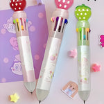 Load image into Gallery viewer, CUTE STRAWBERRY 10-IN-1 BALL POINT PEN
