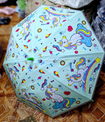 Load image into Gallery viewer, UNICORN PRINTED UMBRELLA FOR KIDS
