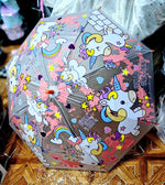 Load image into Gallery viewer, UNICORN PRINTED UMBRELLA FOR KIDS
