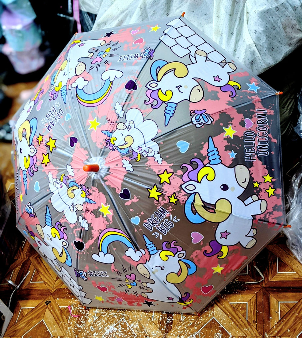 UNICORN PRINTED UMBRELLA FOR KIDS