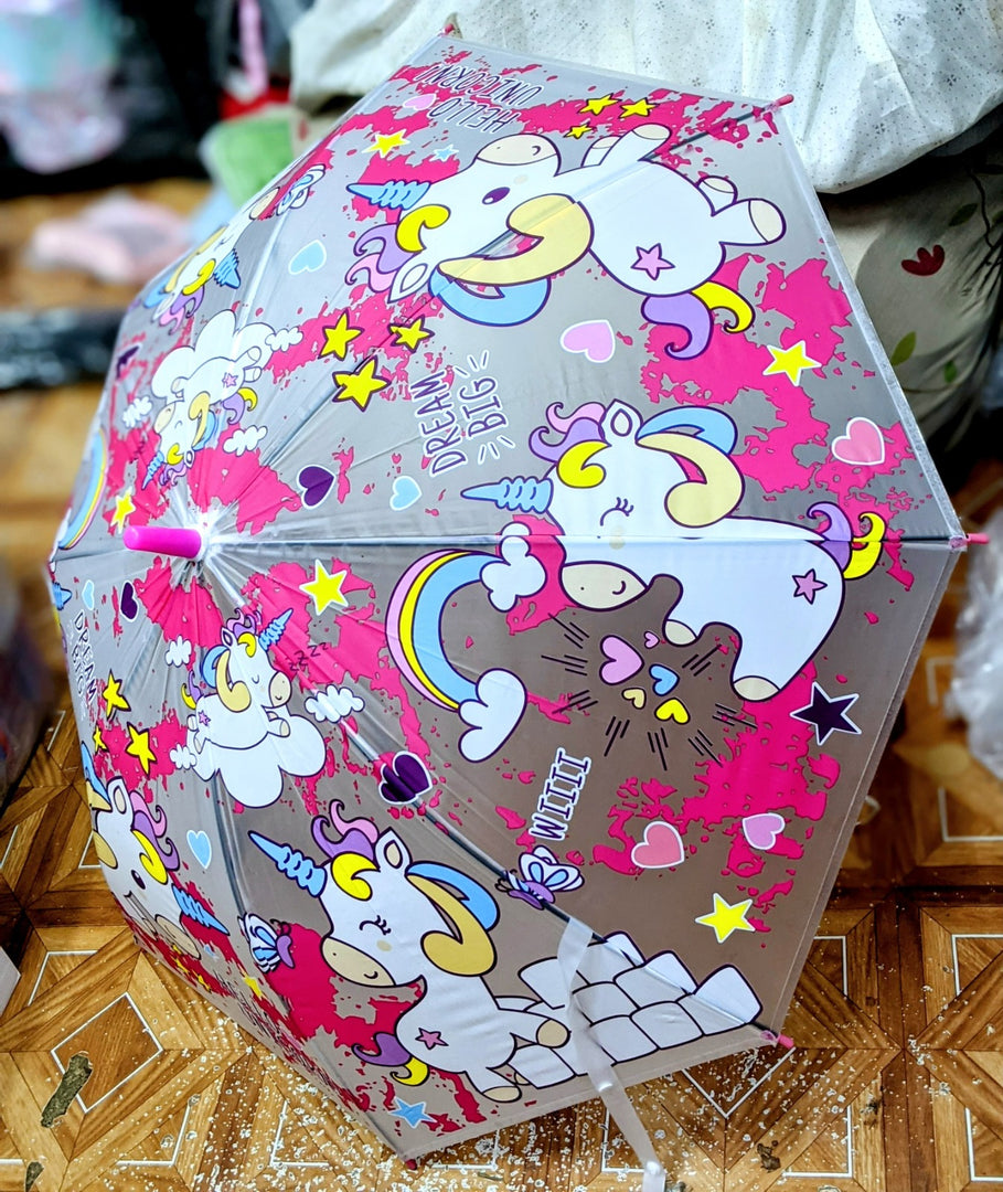 UNICORN PRINTED UMBRELLA FOR KIDS