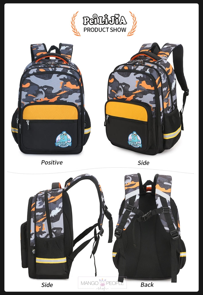 Animal Print Large Capacity Backpacks For High School And College Students Backpack