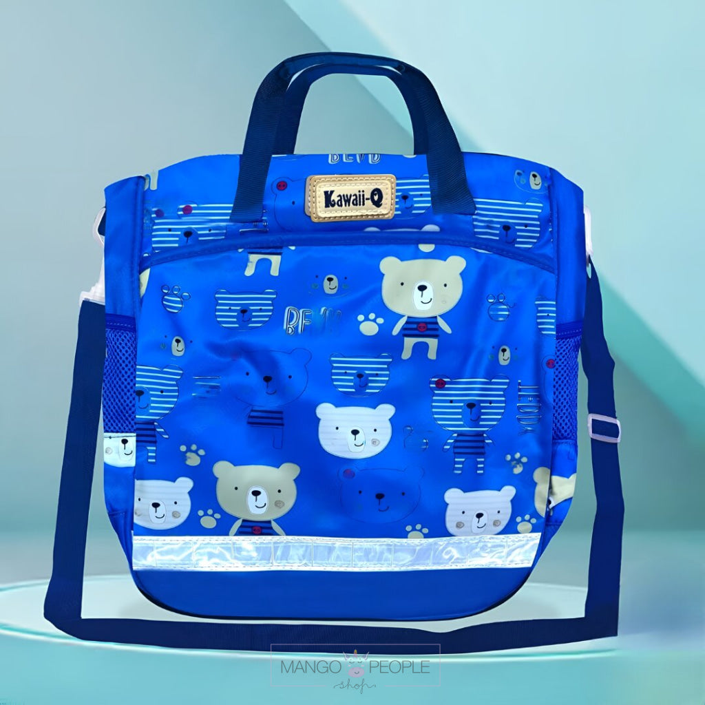 I Am Buddy Bear Tote Bag Blue