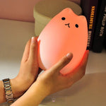 Load image into Gallery viewer, Silicone Led Cat Shape Night Light Lamp
