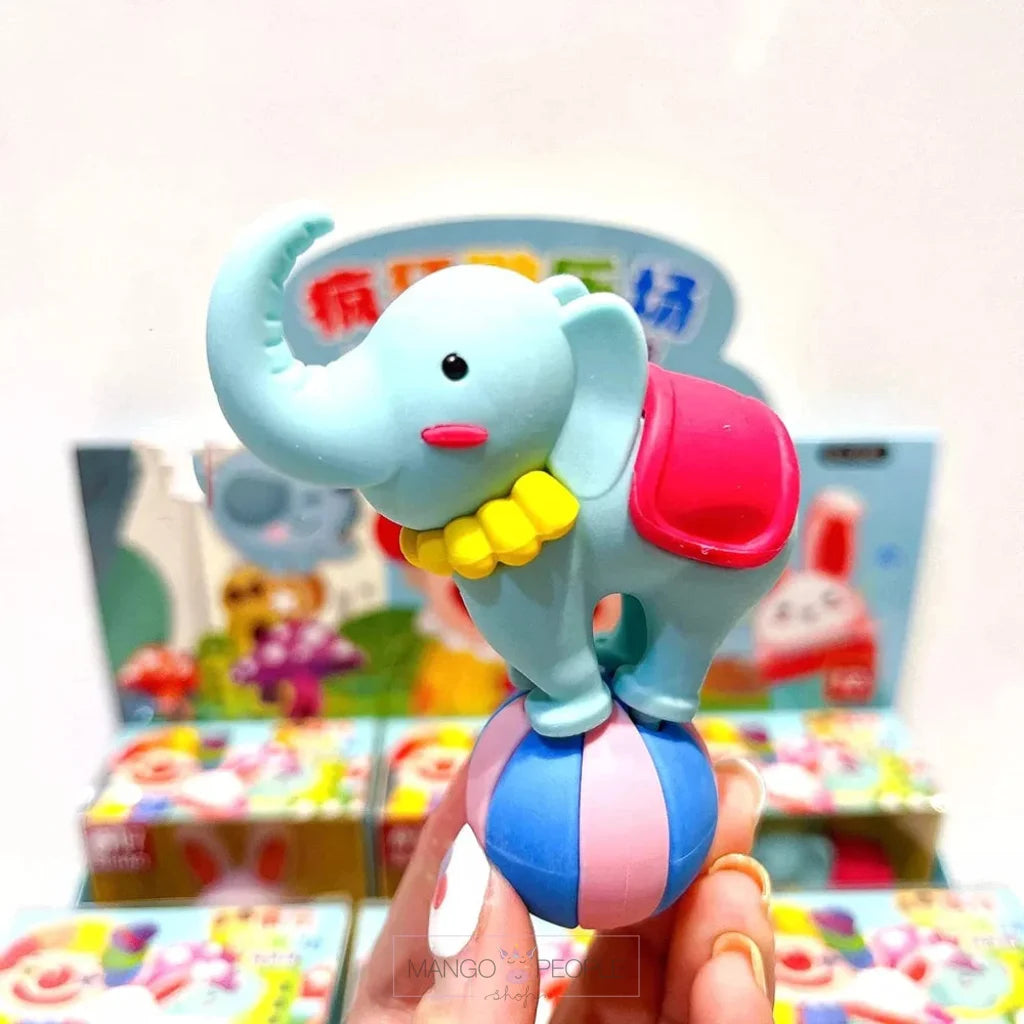 Crazy And Cute Jumbo Circus Amusement Park Theme 3-D Eraser For Kids Elephant Theme Erasers