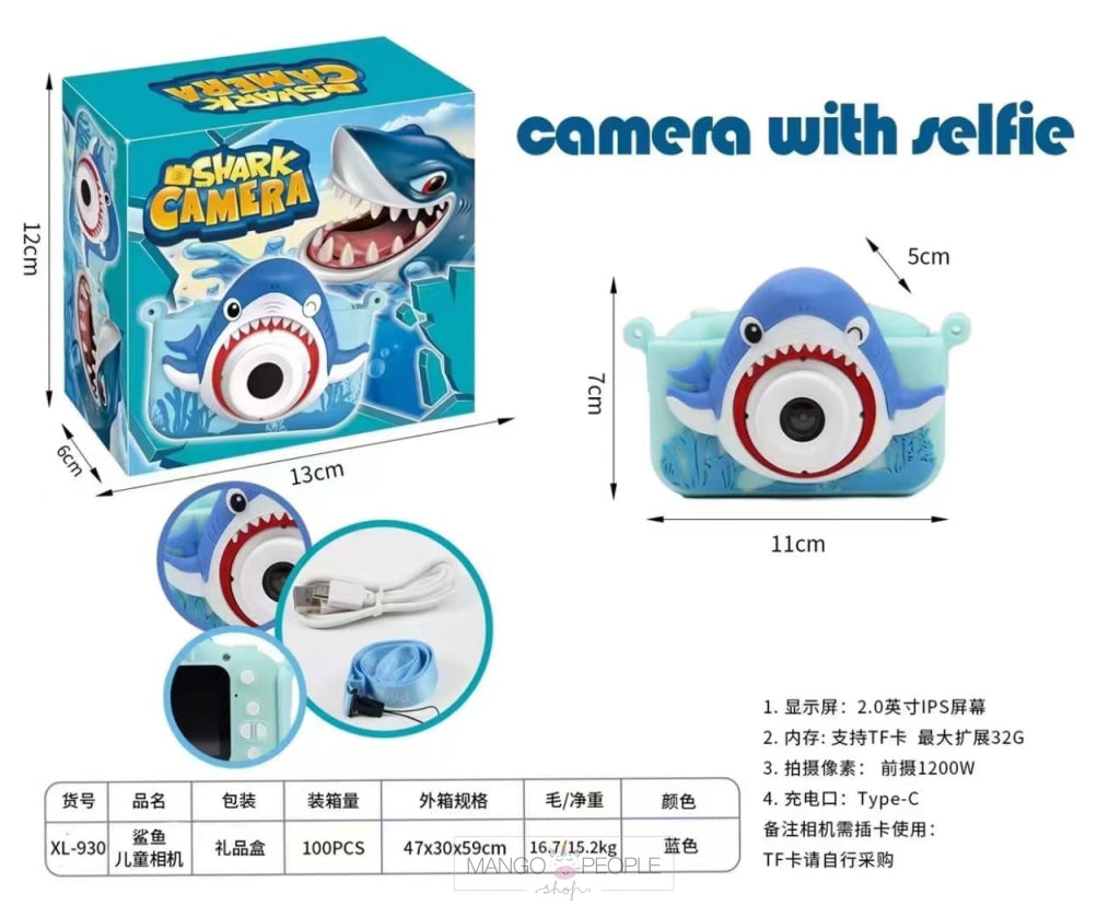 Cute Animal Cartoon Digital Camera For Kids