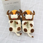 Load image into Gallery viewer, Cute Cartoon Cow Fluffy Winter Warm Plush Slippers
