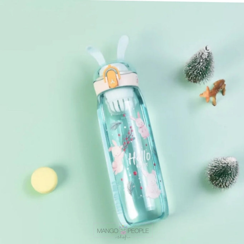 Cute Rabbit Drinking Water Bottle - 600Ml