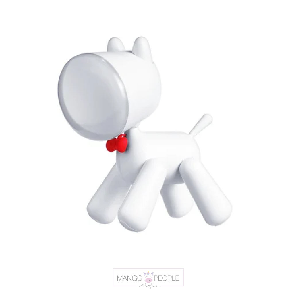 Puppy Led Lamp White