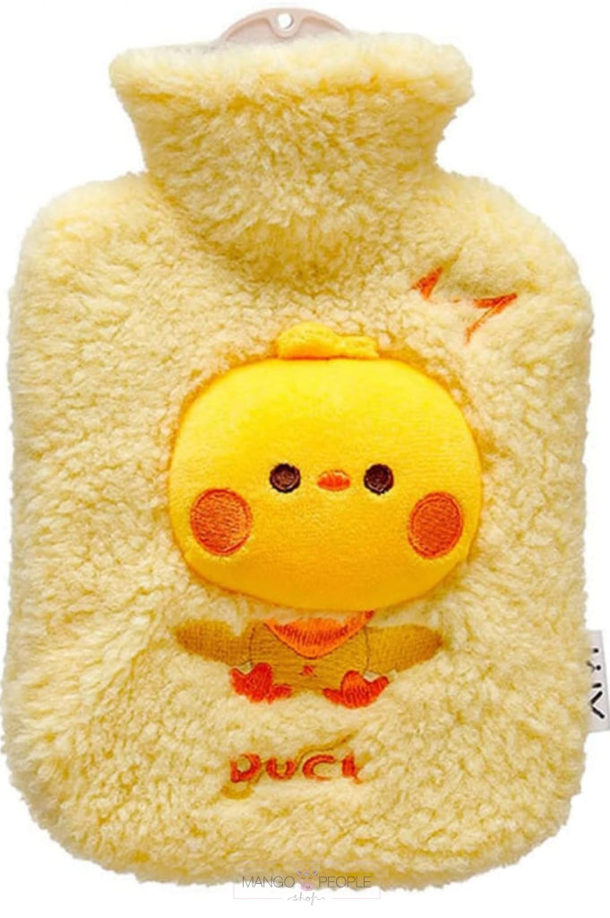 Hot Water Bag With Cute Animal Design Soft Fleece Cover For Pain Relief -1000Ml