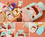 Load image into Gallery viewer, Hot Water Bottle Bag With Cute Girl Design Soft Cover - 1000Ml
