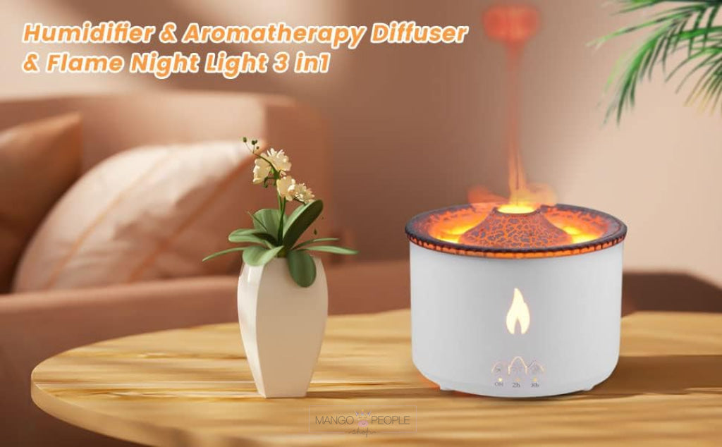 Volcano Diffuser Air Purifier Humidifier For Home And Bedroom