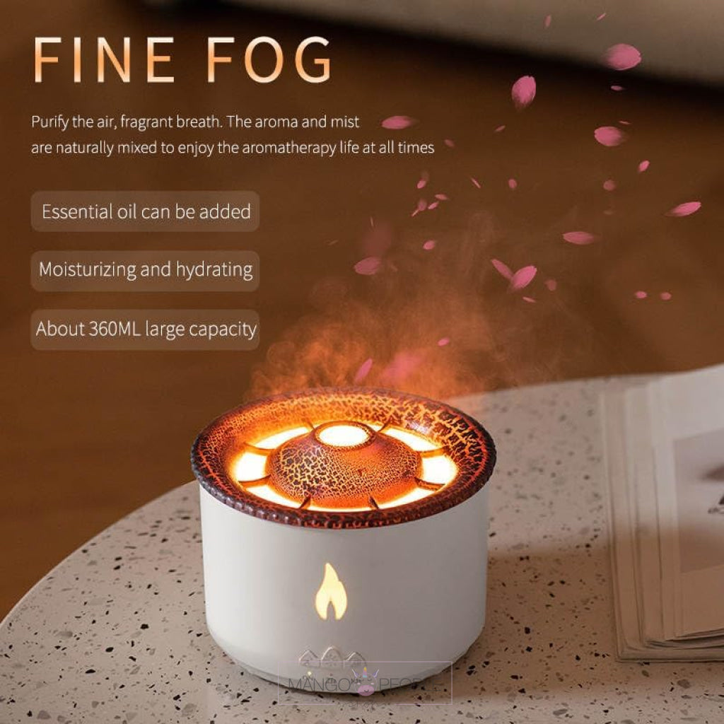 Volcano Diffuser Air Purifier Humidifier For Home And Bedroom