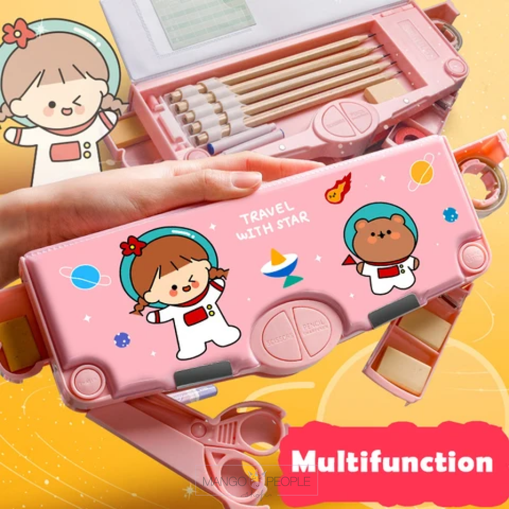 Multi-Function Magnetic Pencil Case