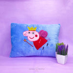 Load image into Gallery viewer, Peppa Pig Plush Pillow Pillow Mango People Local Blue 
