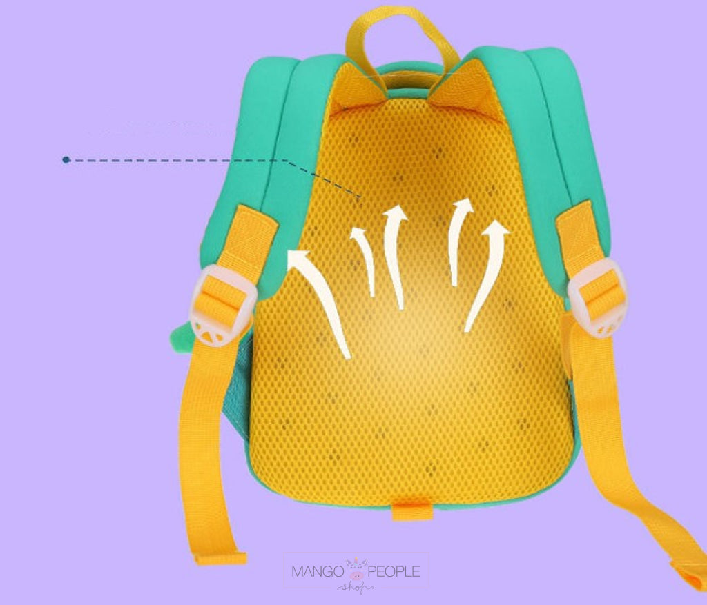 Premium Quality Cute Little Whale Fish Cartoon School Backpack For Kids Animal Design Kids