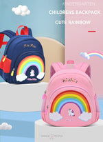 Load image into Gallery viewer, Premium Quality My Dreamy Unicorn Design Rainbow Backpack For Kids
