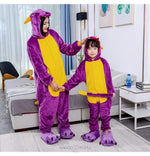 Load image into Gallery viewer, Purple Dino Onesie and Combo Onesie Mango People Factory 
