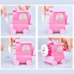 Load image into Gallery viewer, Train-Shaped Manual Handheld Pencil Sharpener
