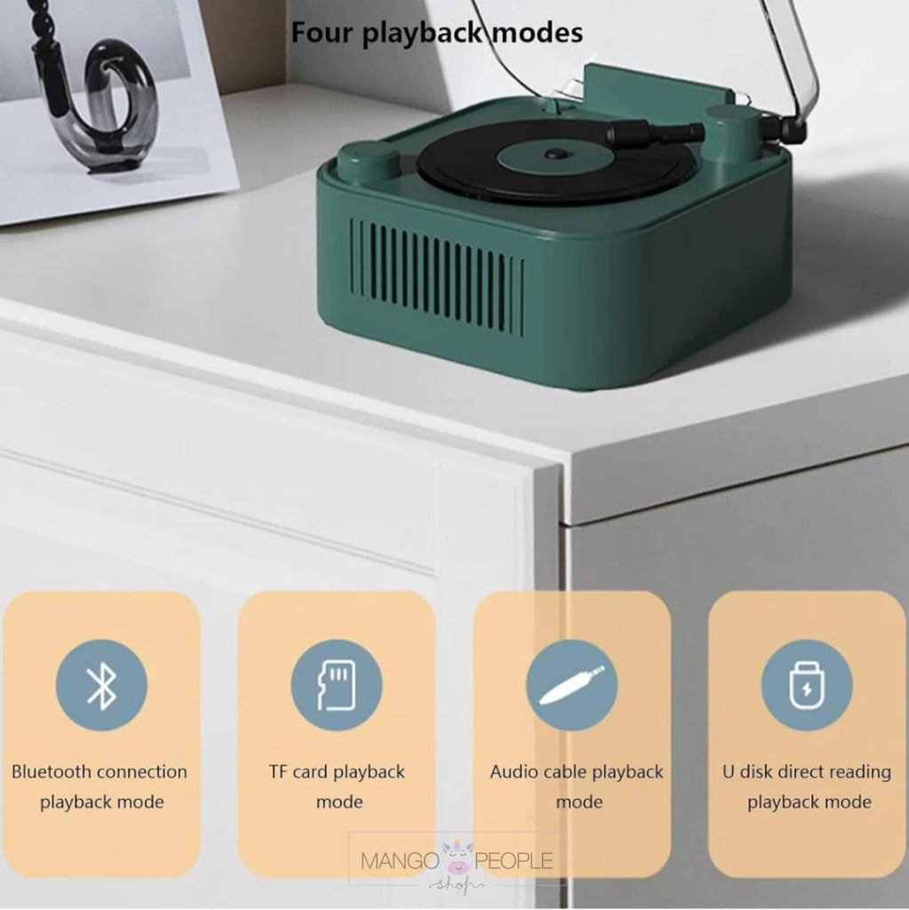 Retro Style Bluetooth Color Speaker Wireless