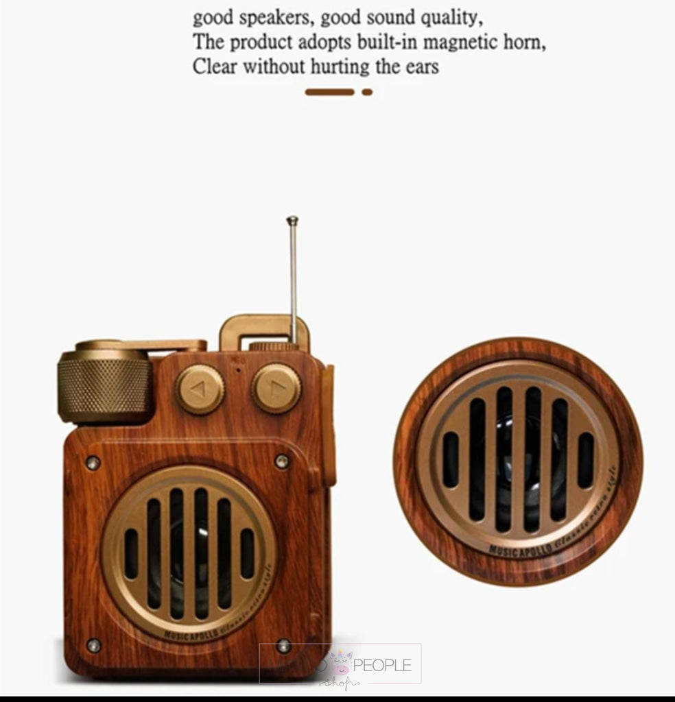 Retro Wireless Bluetooth Speaker