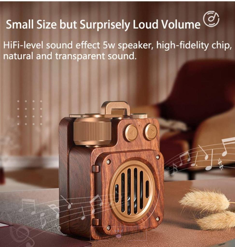 Retro Wireless Bluetooth Speaker