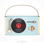 Load image into Gallery viewer, Retro Wireless Bluetooth Speaker With Classy Vinyl Record Player Style Wireless Bluetooth Speaker
