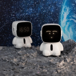 Load image into Gallery viewer, Astronaut Emoji Alarm Clock
