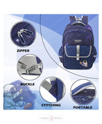 Load image into Gallery viewer, Space Themed School Bag - Height 42 Cm Theme Printed Backpack
