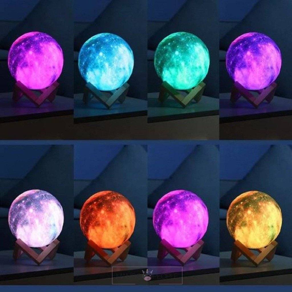 3D Galaxy Moon Lamp Table Lamps Mango People International 