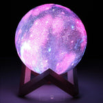 Load image into Gallery viewer, 3D Galaxy Moon Lamp Table Lamps Mango People International 
