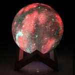 Load image into Gallery viewer, 3D Galaxy Moon Lamp Table Lamps Mango People International 
